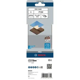 Bosch Schleifband 75 x 457 mm 3 St.