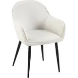Esszimmerstuhl Boise Stoff creme