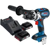 Bosch GSR 18V-110 C inkl. 2 x 2,0 Ah + Ladegerät