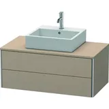 Duravit XSquare Waschtischunterbau wandhängend 100,0 x 54,8 cm, 2 Schubkästen, XS491107575 WTU 400x1000x548,