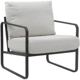 deluke Lounger Sessel JAKART Polyester 70 x 82 x 74 cm Grau