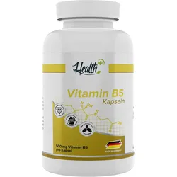 HEALTH+ Vitamin B5, 120 Kapseln 90g