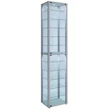 VCM Vitrine Kavisa XXL silber