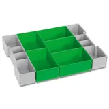 L-BOXX Insetboxenset D3 Kunststoff 377 x 63 x 312 mm grau/grün