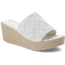 Weiße Pantoletten Artiker Modische Sommerschuhe, 36