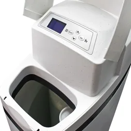 Naturewater Wasserenthärtungsanlage 2000 l/h, automatische Enthärtungsanlage, Entkalkungsanlage mit Ionentauscher, Wasserenthärter mit 25 l Harztank