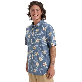 QUIKSILVER Kurzarmhemd Blau M