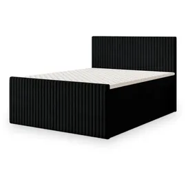 masseno Tervan 160 x 200 cm Schwarz
