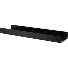 String Fachboden Metall 78 x 20 cm schwarz