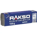 RAKSO Edelstahlwolle mittel 150 g