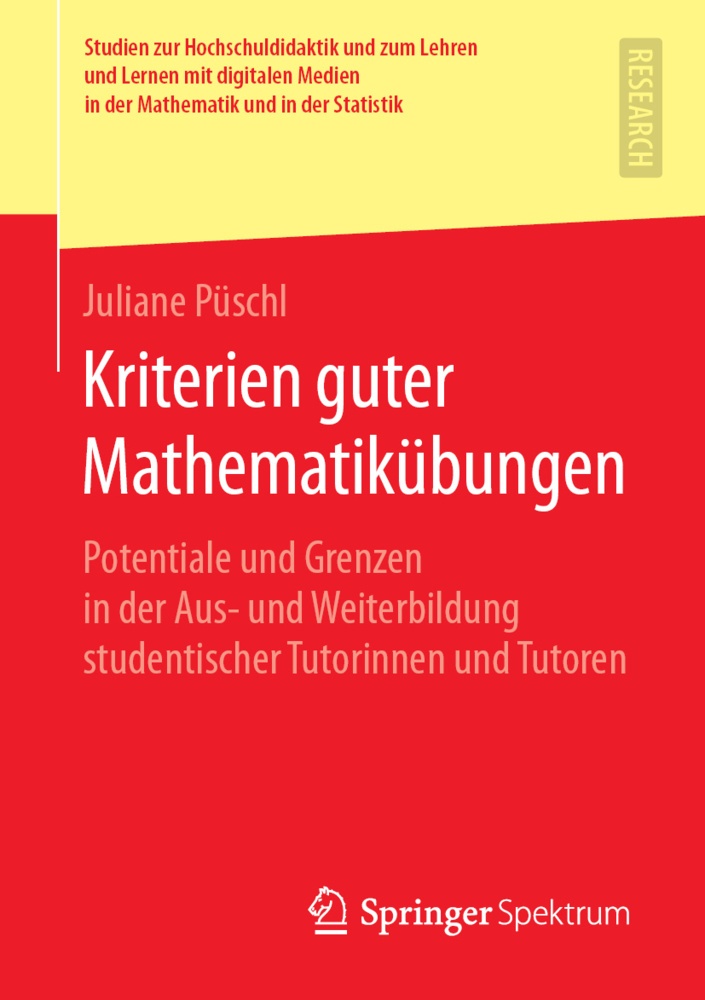 Kriterien Guter Mathematikübungen - Juliane Püschl  Kartoniert (TB)