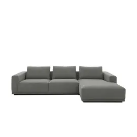 Musterring Eckcouch Mikrofaser 3-Sitzer Beige
