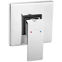 FERRO ZICCO Unterputz Duscharmatur Mischbatterie eckig Chrom BZI7PA