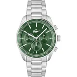 Lacoste Chronograph Quarz Uhr für Herren Kollektion Boston mit Edelstahlarmband Edelstahlarmband - 2011346