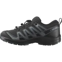Salomon XA Pro V8 Kinder Schwarz / Turbulence / Quarry 34