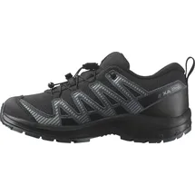 Salomon XA Pro V8 Kinder Schwarz / Turbulence / Quarry 34