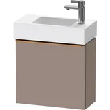 Duravit Waschtischunterschrank 1 Tür 48,4 x 44 x 22,2 cm Basalt Matt