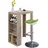 VCM Bartisch 80 x 50 cm Braun