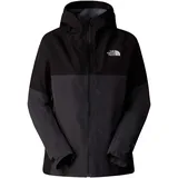 The North Face Damen Jazzi 3L Gtx Softshelljacke, Anthracite Grey/Tnf Bla, S