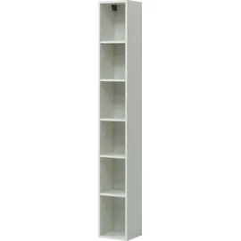 WELLTIME Hochschrank WELLTIME "Trento, Badmöbel, Badregal, Regal, Breite 25 cm", weiß, B:25cm H:180cm T:25cm, Schränke, Hochschrank, Standregal, Badezimmer-Regal, für viel Stauraum