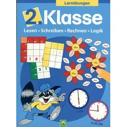 Lesen, Schreiben, Rechnen, Logik - Lernübungen 2. Klasse