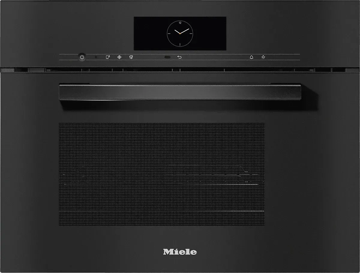 Miele DGM 7840 Dampfgarer mit Mikrowelle Obsidianschwarz