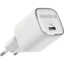 Anker Zolo Ladegerät USB-C 20W PD 3.0 weiß