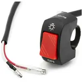 ADAPTER UNIVERSE Motorrad Roller Lenker Lenk Stange Scheinwerfer Ein Aus Licht Schalter 6V 12V