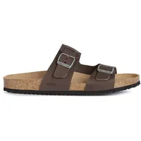 Geox Herren U Ghita B SANDALS, Dk Coffee, 42 EU