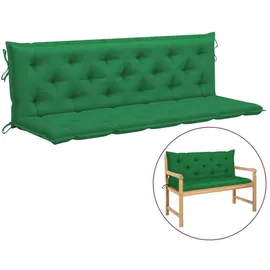 vidaXL Auflage für Hollywoodschaukel 180 x 50 x 7 cm grün