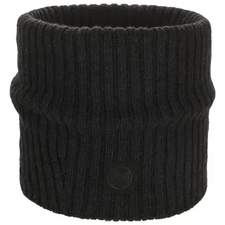 Buff Knitted Merinowolle Neckwarmer Norval Schlauchschal graphite