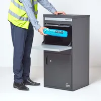 Homescapes Smart Parcel Box grau