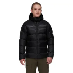 Mammut Winter-Daunenjacke Taiss Pro Insulated Hooded (strapazierfähig, wasserabweisend) schwarz Herren
