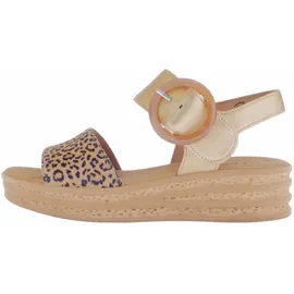 Gabor Keilsandaletten Damen Beige/Gold 38
