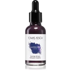 Tomas Arsov Sapphire Toning Drops Haarpflege für blondiertes Haar oder kaltblonde Strähnchen 30 ml