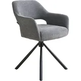 Schöner Wohnen Kollektion Stuhl Stavanger ¦ grau ¦ Maße (cm): B: 58 H: 84