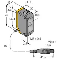 Turck Einweg-Lichtschranke Q20ELQ
