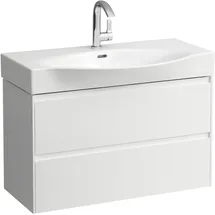 Laufen Waschtischunterschrank 2 Schubladen 88 x 37 x 51,5 cm Weiß Matt