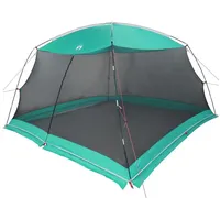 VidaXL Camping-Moskito-Netz mit Tür Grün 4 Personen Wasserfest