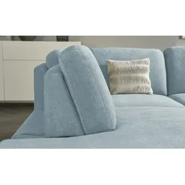 Sofa.de Eckcouch Mikrofaser 3-Sitzer Grau