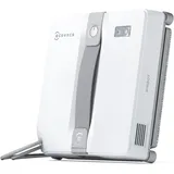 Ecovacs WINBOT Mini Fensterputzroboter, kompaktes Design, Doppel-Düsen mit Ultraschall-Zerstäubung, 9-Stufen-Schutzsystem, intelligente Pfadplanung, 3 Reinigungsmodi, Anti-Rutsch-System, Grau