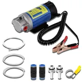 12V 100W Ölabsaugpumpe, Tragbarer Motor, Geräuscharm, Selbstansaugender Motor, Elektrisch Diesel für Auto, Motorrad und Boot, Ölwechselpumpe