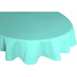 Tischdecke WIRTH "Peschiera" Gr. 1, grün, B:130cm L:190cm, Polyester, Seide, Tischdecken