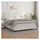 vidaXL Boxspringbett 180 x 200 cm Weiß