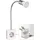 ledscom.de Steckdosenlampe 7W GU10 weiß 1 St.