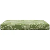 vidaXL Sofakissen für draußen 80 x 80 cm Blattdesign