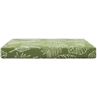 vidaXL Sofakissen für draußen 80 x 80 cm Blattdesign