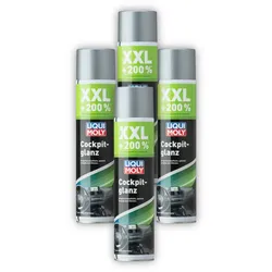 4x 600ml LIQUI MOLY 1610 Pflegemittel Cockpitglanz Innenraum Cockpit