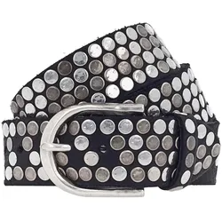 b.belt Nietengürtel Leder (liv liv) Gürtel   Schwarz Damen 