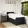 vidaXL Boxspringbett 80 x 200 cm Schwarz